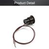 Fielect 2Pcs N.C. Recessed Wired Security Window Door Contact Sensor Alarm Magnetic Reed Switch Brown RC-35 view 3