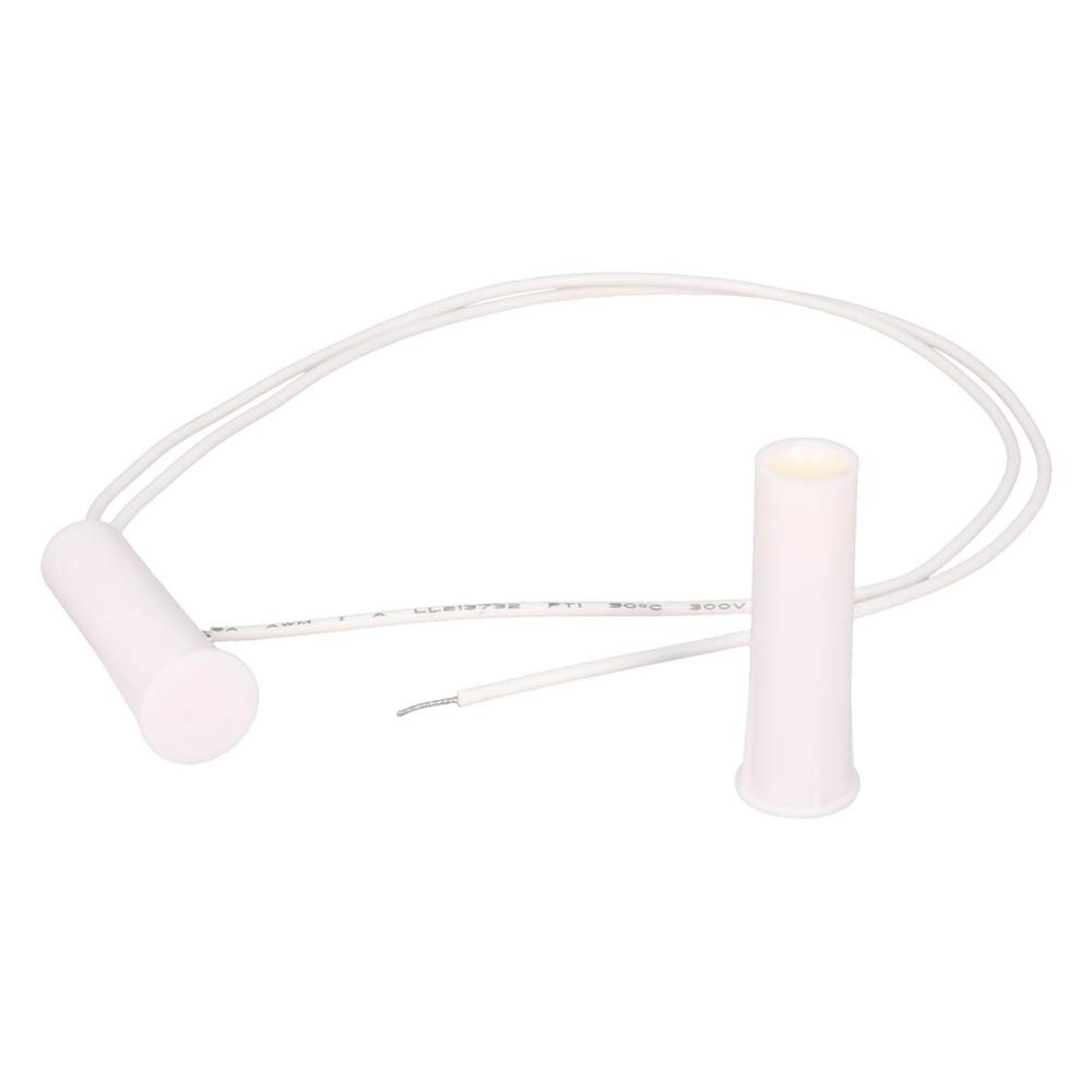 Fielect 3pcs N.C. Recessed Wired Security Window Door Contact Sensor Alarm Magnetic Reed Switch White RC-35