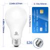 ENERGETIC SMARTER LIGHTING A21 LED Bulb 150 Watt Equivalent, Super Bright Light Bulb, Soft White 2700K, Non-Dimmable, 2300lm, Brightest LED Bulbs, UL Listed, 2-Pack view 2