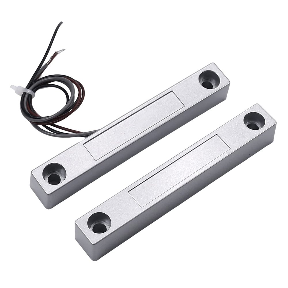 Fielect Rolling Door Contact Magnetic Reed Switch Alarm with 2 Wires for N.O. Applications MC-58