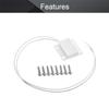 Fielect MC-38 Surface Mount Wired N.C. Door Sensor Alarm Magnetic Reed Switch White view 3