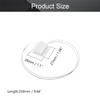 Fielect 30Pcs MC-38 Surface Mount Wired N.C Door Sensor Alarm Magnetic Reed Switch White view 2