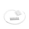 Fielect 30Pcs MC-38 Surface Mount Wired N.C Door Sensor Alarm Magnetic Reed Switch White view 3