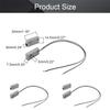 Fielect Rolling Door Contact Magnetic Reed Switch Alarm with 2 Wires for N.C. Applications MC-51 view 2