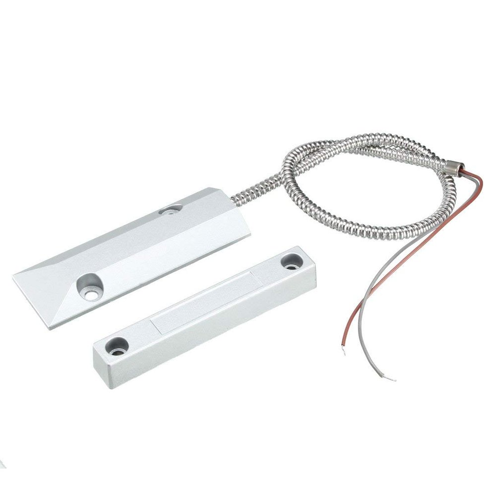 Fielect Rolling Door Contact Magnetic Reed Switch Alarm with 2 Wires for N.O. Applications OC-55