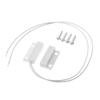 Fielect 3Pcs MC-38 Surface Mount Wired N.O. Door Sensor Alarm Magnetic Reed Switch White view 1