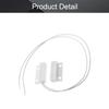 Fielect 3Pcs MC-38 Surface Mount Wired N.O. Door Sensor Alarm Magnetic Reed Switch White view 4