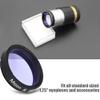 1.25 inch Moon Filter,Aluminum Alloy Sky Glow & Moon Filter Optical Glass for Telescope Eyepiece Cuts Light Pollution view 3