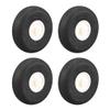 uxcell RC Airplane Wheels - 4PCS RC Airplane Aircraft Sponge Wheels 2 Inch x 0.1 Inch view 1