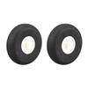 uxcell RC Airplane Wheels - 2PCS RC Airplane Aircraft Sponge Wheels 2 Inch x 0.1 Inch view 1