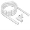 Delock 18840 Spiral Hose with Retractable Tool 2.5 m x 20 mm White view 1