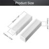 Fielect 2Pcs MC-44b Surface Mount Wired N.C. Door Contact Sensor Alarm Magnetic Reed Switch White view 2