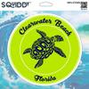 Squiddy Clearwater Beach Florida Turtle Beach - Vinyl Sticker Decal for Phone, Laptop, Water Bottle (2.5" high) view 1