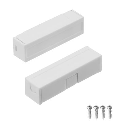 Fielect MC-44b Surface Mount Wired NC Door Contact Sensor Alarm Magnetic Reed Switch White