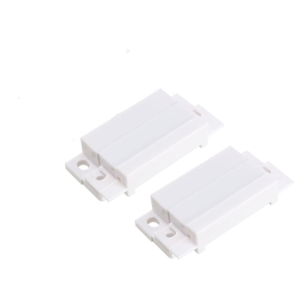 Fielect MC-31 Surface Mount Wired N.O./N.C. Door Contact Sensor Alarm Magnetic Reed Switch White