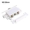 Fielect MC-31 Surface Mount Wired N.O./N.C. Door Contact Sensor Alarm Magnetic Reed Switch White view 3