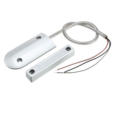 Fielect Rolling Door Contact Magnetic Reed Switch Alarm with 3 Wires for N.O./N.C. Applications OC-60