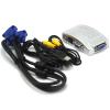 VGA to TV RCA Composite S-video Converter Adapter Box for PC Laptop Computer view 2
