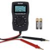 Dlyfull Universal Battery Tester with LCD Display, Small Digital Battery Voltage Resistance Checker for Ni-MH, Ni-CD, Li-ion, Alk & LiFe04 Batteries(AA AAA C D 9V 12V 18650 CR123A 2CR5 CR2032 Cells) view 1
