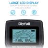 Dlyfull Universal Battery Tester with LCD Display, Small Digital Battery Voltage Resistance Checker for Ni-MH, Ni-CD, Li-ion, Alk & LiFe04 Batteries(AA AAA C D 9V 12V 18650 CR123A 2CR5 CR2032 Cells) view 3