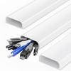 47in XX-Large Cord Hider Wall Mounted TV, Pre-drilled Cord Cover, Wire Hiders for TV on Wall, Paintable Cable Cover, W2.36in H0.75in view 1