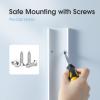 47in XX-Large Cord Hider Wall Mounted TV, Pre-drilled Cord Cover, Wire Hiders for TV on Wall, Paintable Cable Cover, W2.36in H0.75in view 4