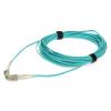 AddOn 1M LC (Male) to LC (Male) Aqua OM4 Duplex Plenum-Rated Fiber Patch Cable view 1