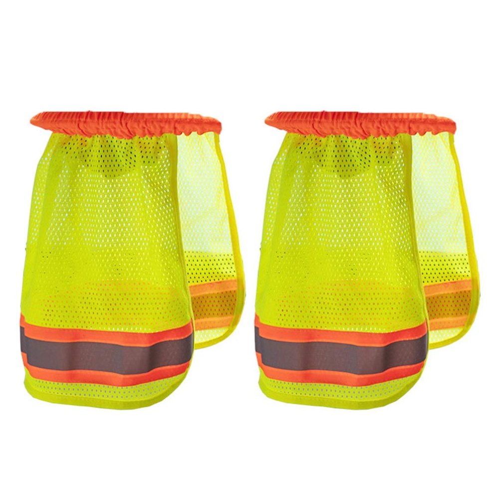 2pcs Sun Hat Cover Neck Shade Sun Shade Covering Uv Protection Outdoor Wide Brim Hat Mesh Neck from Reflective Protector Covers s