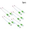 Fielect 5Pcs Waterproof Power Male to Female Connector Cable 2Pin 20cm Long for LED Light Strip White Green view 2