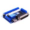 10PCS/LOT Upgraded 5 Axis CNC Interface Adapter Breakout Board for Stepper-Motor Driver Mach3 + USB Cable view 3