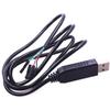 10pcs 4 Pin PL2303HX USB Transfer to TTL RS232 Serial Port Adapter Cable Module Console Recovery Upgrade view 1