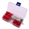 300Pcs 2.54mm JST SYP 2-Pin Female & Male Red Plug Housing Crimp Terminal Connector Kit DIY Kit view 1
