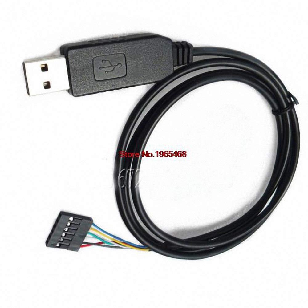 5PCS 6pin FTDI FT232RL USB to Serial Adapter Module TTL RS232 Cables