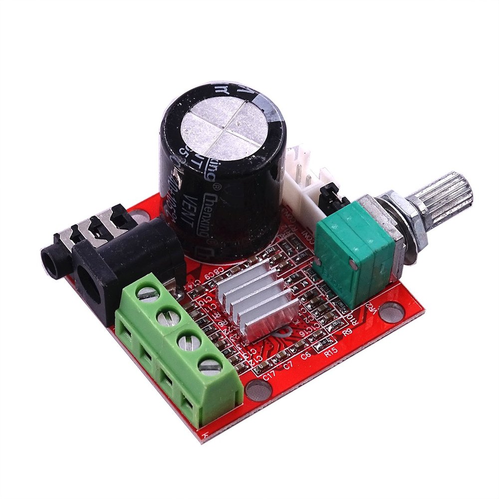 ! 10pcs/lot 12V Mini Hi-Fi PAM8610 Audio Stereo Amplifier Board 2X10W Dual Channel D Class Lowest Price