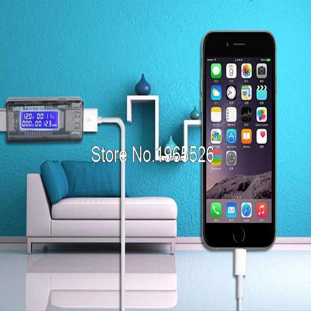10pcs Tester Current Voltage Digital Dispay 4V-30V USB Charger Capacity Doctor qc2.0/3.0 Quick Charge Power Bank Meter Voltmeter