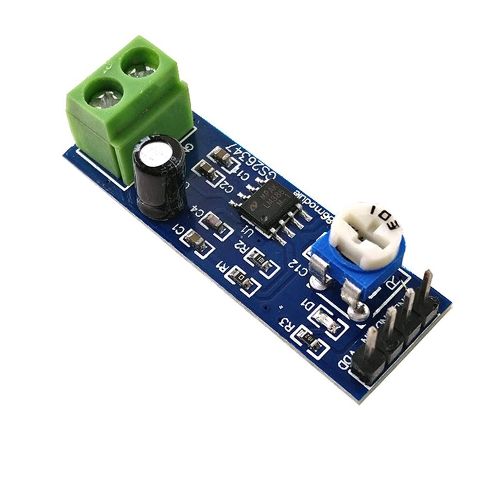 10 PCS Large LM386 Audio Amplifier 200 Times 5 V-12 V Input 10 K Resistance
