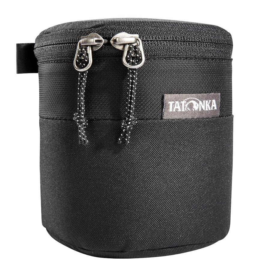 Tatonka Lens Pocket S Padded Bag for Camera Lenses up to 11 cm Long with Belt Attachment and Zip Lid 12 x 9 x 9 cm