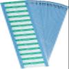 Brady Calibration Labels 0.625 in H x 1.5 in W Polyester Green on White 25 Cards/Pk view 1