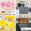 Efavormart Set of 6 Yellow Paper Fan Decorations - 8 inch Round Pleated Pinwheels for Summer Parties, Sunshine Themes and Classroom Decor view 4