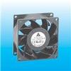 Delta FFB0812VHE DC Fans 80x80x38mm 12V DC 4.56W, 57.2CFM 44.5dB, 2 Wire view 1