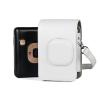 Andoer Instant Camera Case Bag Compact Size PU Leather with Shoulder Strap Compatible for Fujifilm Fuji Instax Mini LiPlay view 3