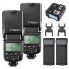 Godox 2X TT600 HSS 2.4G Wireless Master/Slaver Flash Speedlite & Receiver Godox X2T-C Remote Trigger Transmitter Kit Built-in godox X System Compatible for Canon Cameras view 1