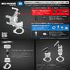 [REC-MOUNT23] SH23-JA28 Short Joint Model JA Parts (Holder Attachment) for Bike Navigation (zumo/Atlas/X-Ride) [SH23-JA28] view 2