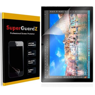 [2-Pack] for Microsoft New Surface 3 (2019) / Microsoft Surface Pro 7 (2019) Screen Protector - SuperGuardZ, Ultra Clear, Anti-Scratch, Anti-Bubble [Lifetime Replacement] + 2 Stylus Pen