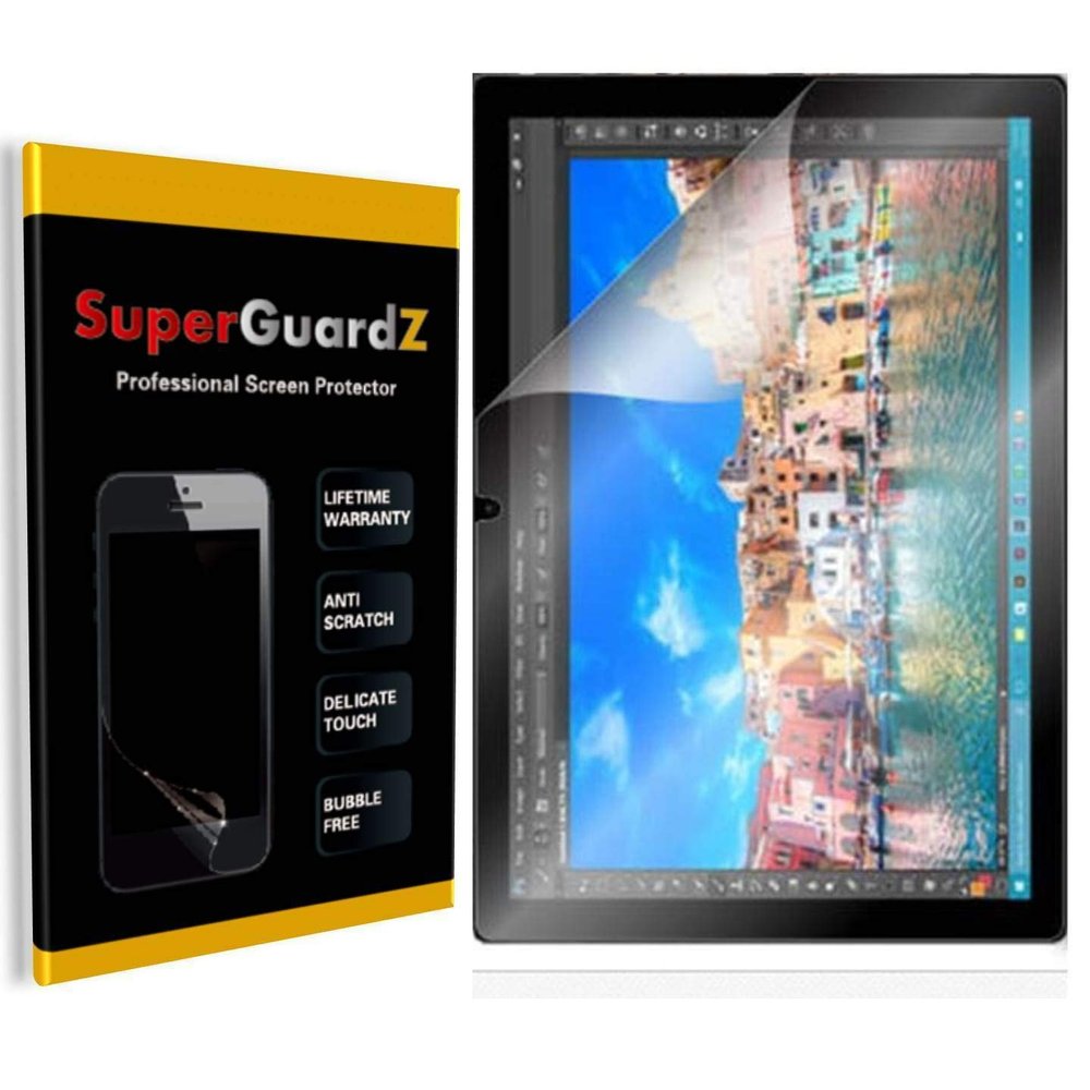 [3-Pack] for Microsoft New Surface 3 (2019) / Microsoft Surface Pro 7 (2019) Screen Protector - SuperGuardZ, Ultra Clear, Anti-Scratch, Anti-Bubble [Lifetime Replacement]