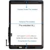 JPUNG A1893 A1954 Screen Replacement Kit for iPad 6 (6th Gen) Digitizer Touch Glass 6th Generation 9.7 inch 2018, with Home Button Full Repair Tools [Without LCD] view 2