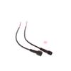 Fielect 3 Pair 2 Pin Male Female Head Waterproof Connector Cable for LED Light Strips Black 40cm Length view 2