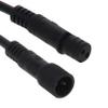 Fielect 3 Pair 2 Pin Male Female Head Waterproof Connector Cable for LED Light Strips Black 40cm Length view 4