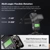 Godox 2X TT600S HSS 2.4G Wireless Master/Slaver Flash Speedlite & Receiver Godox X2T-S Remote Trigger Transmitter Kit Built-in godox X System Compatible for Sony Cameras view 2