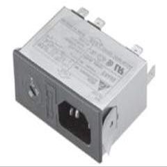 Delta 06AK5 Power Line Filters Single 250V 6A IEC Snap-in N/A-Lug